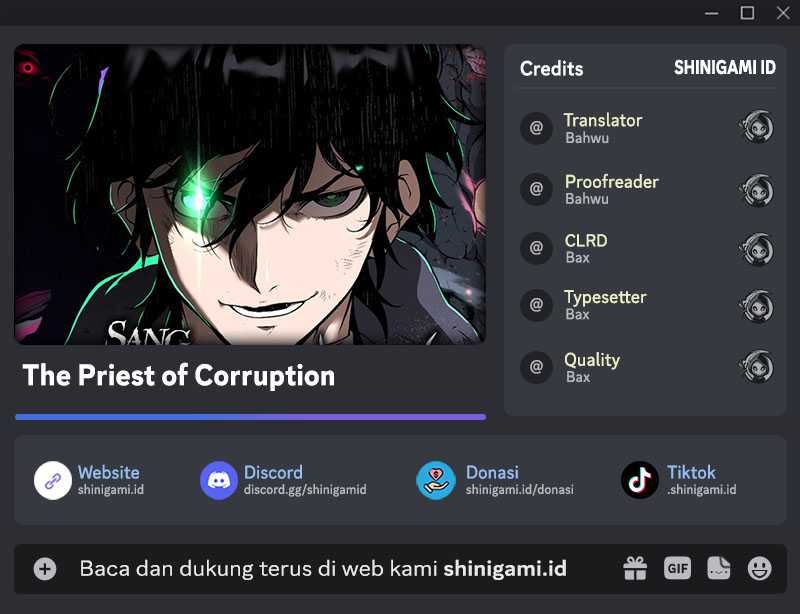 The Priest of Corruption Chapter 20 - halaman 1