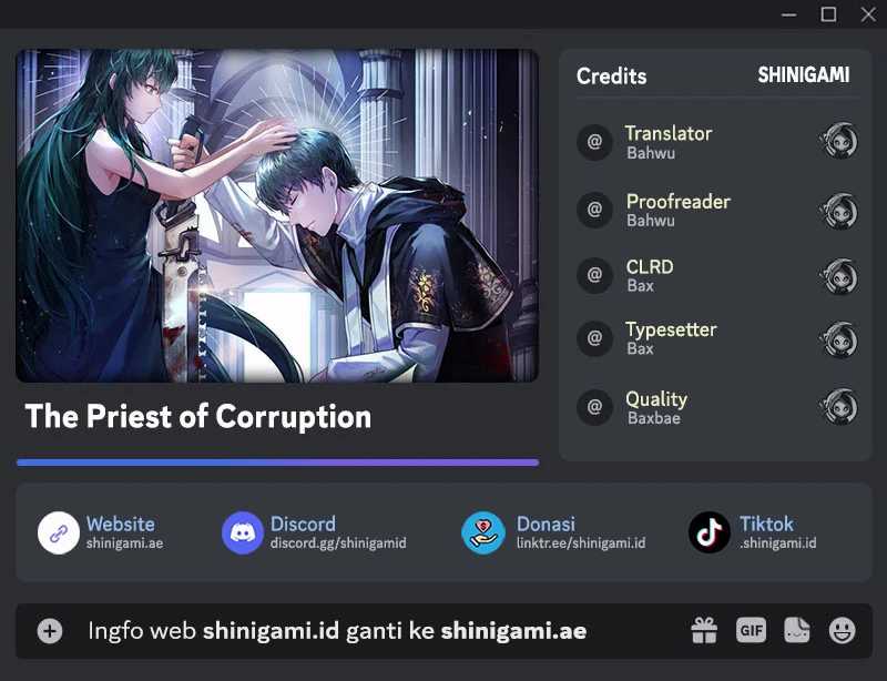 The Priest of Corruption Chapter 23 - halaman 1