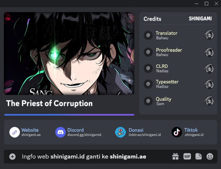 The Priest of Corruption Chapter 25 - halaman 1