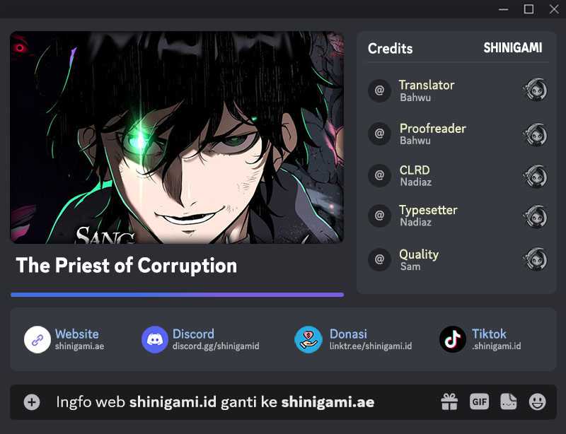 The Priest of Corruption Chapter 26 - halaman 1