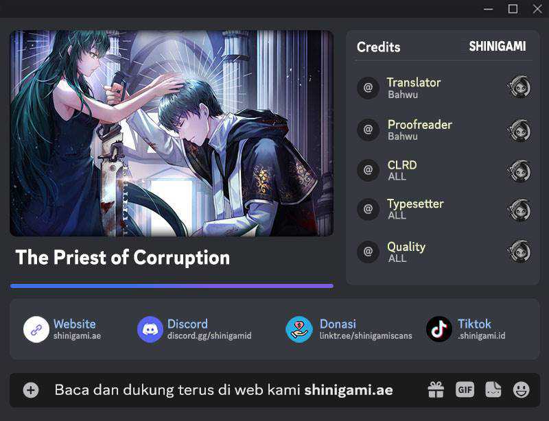The Priest of Corruption Chapter 32 - halaman 1