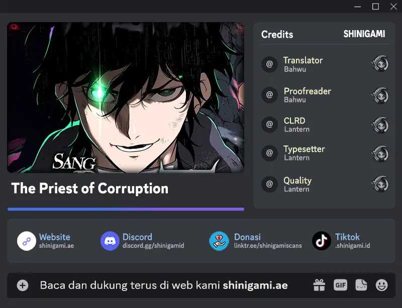 The Priest of Corruption Chapter 58 - halaman 1