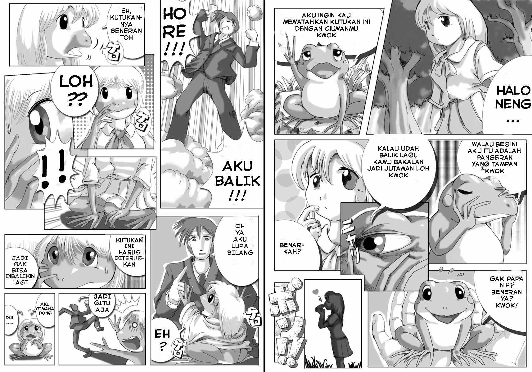 The Prince of the Frog Chapter 0 - halaman 1