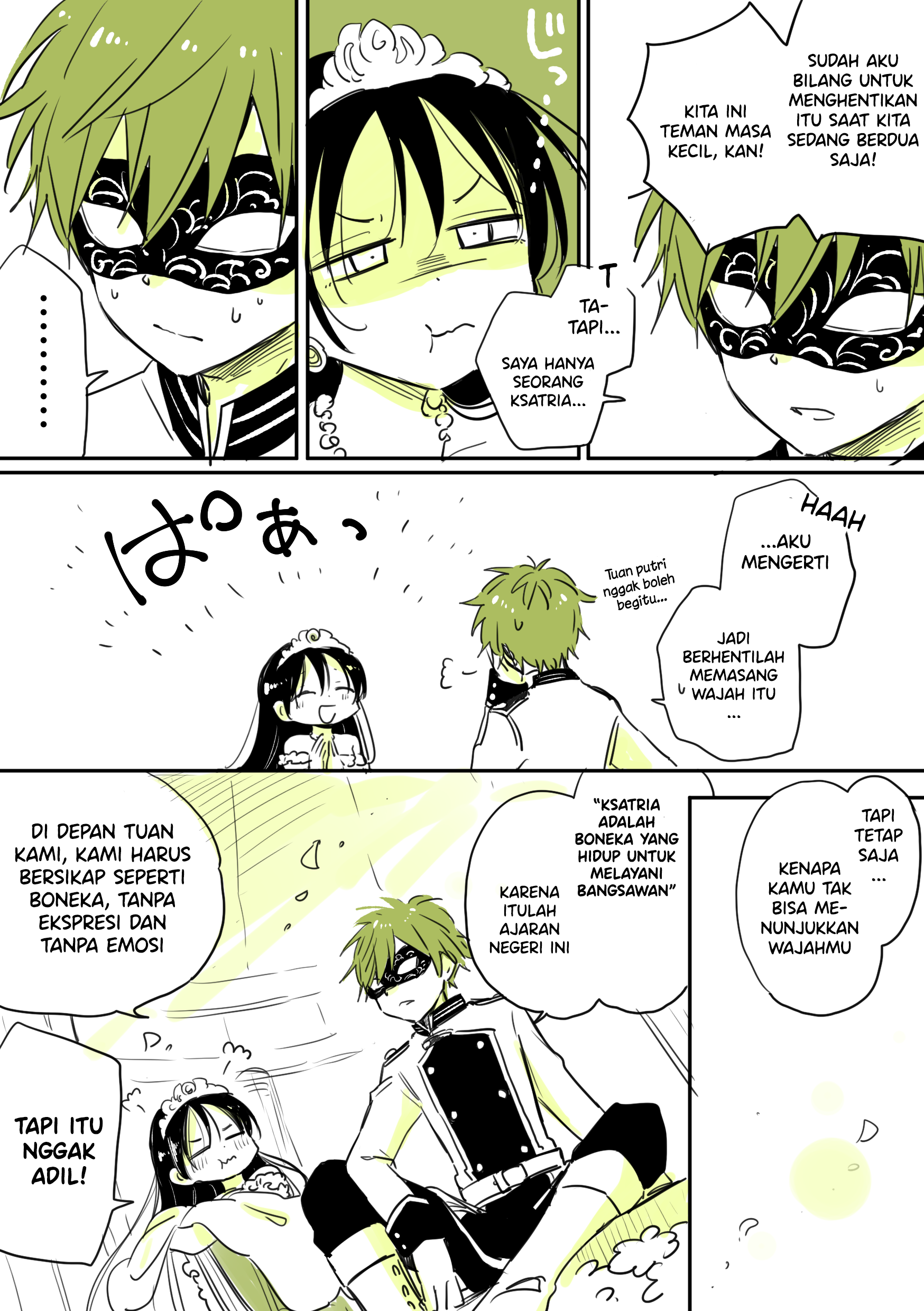 The Princess and the Masked Knight Chapter 1 - halaman 3