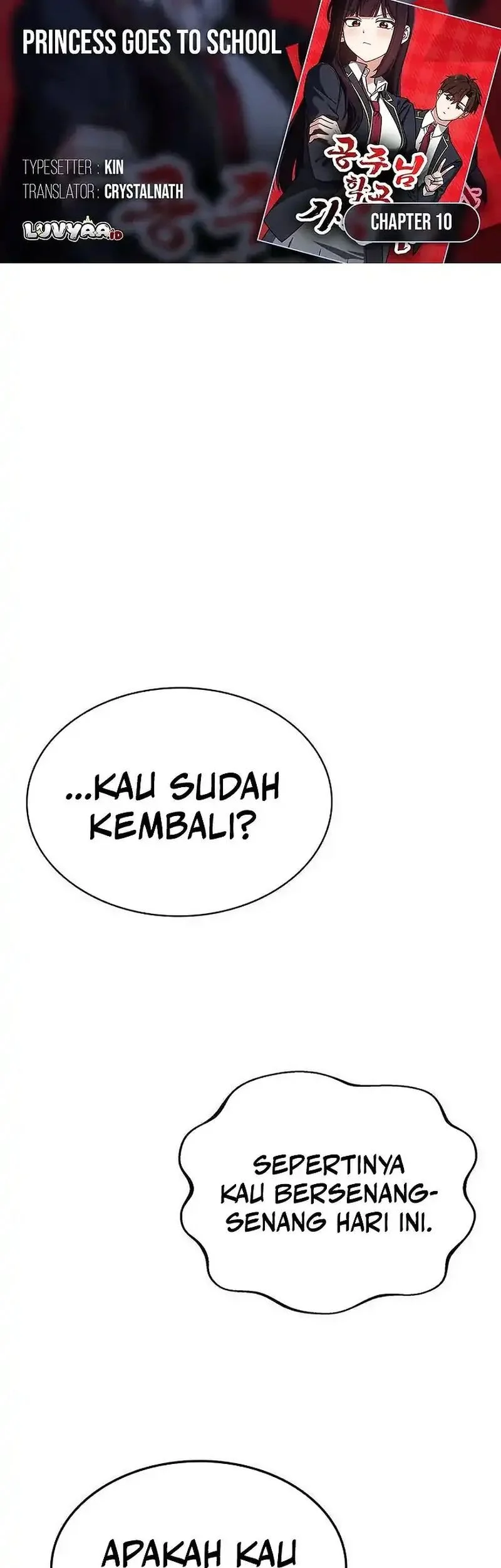 The Princess Goes to School Chapter 10 - halaman 1
