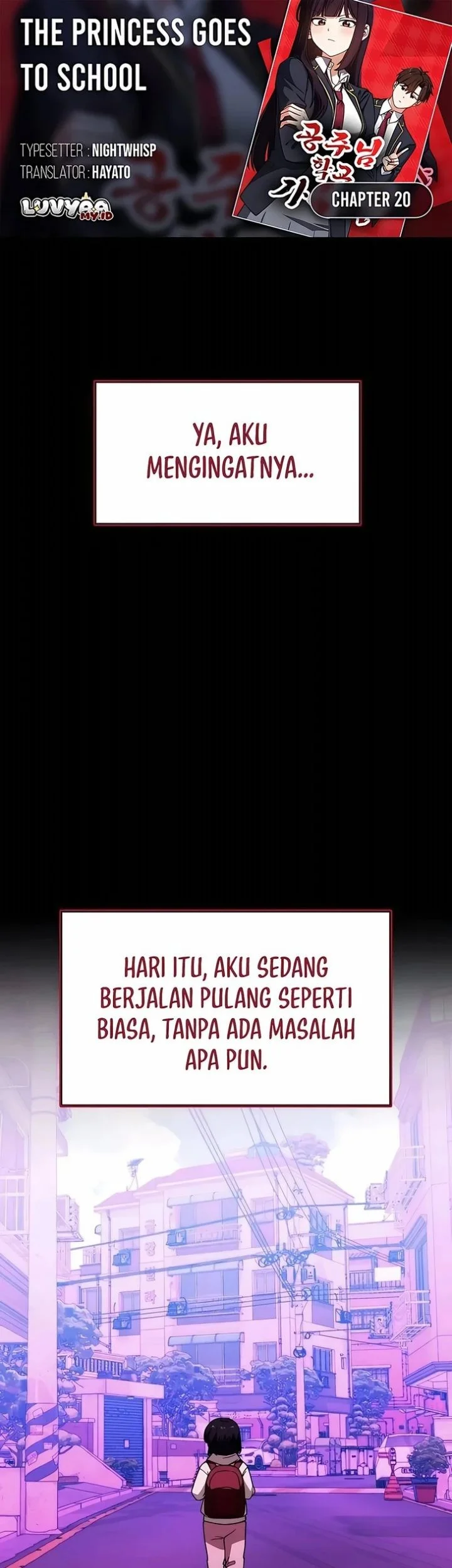 The Princess Goes to School Chapter 20 - halaman 1