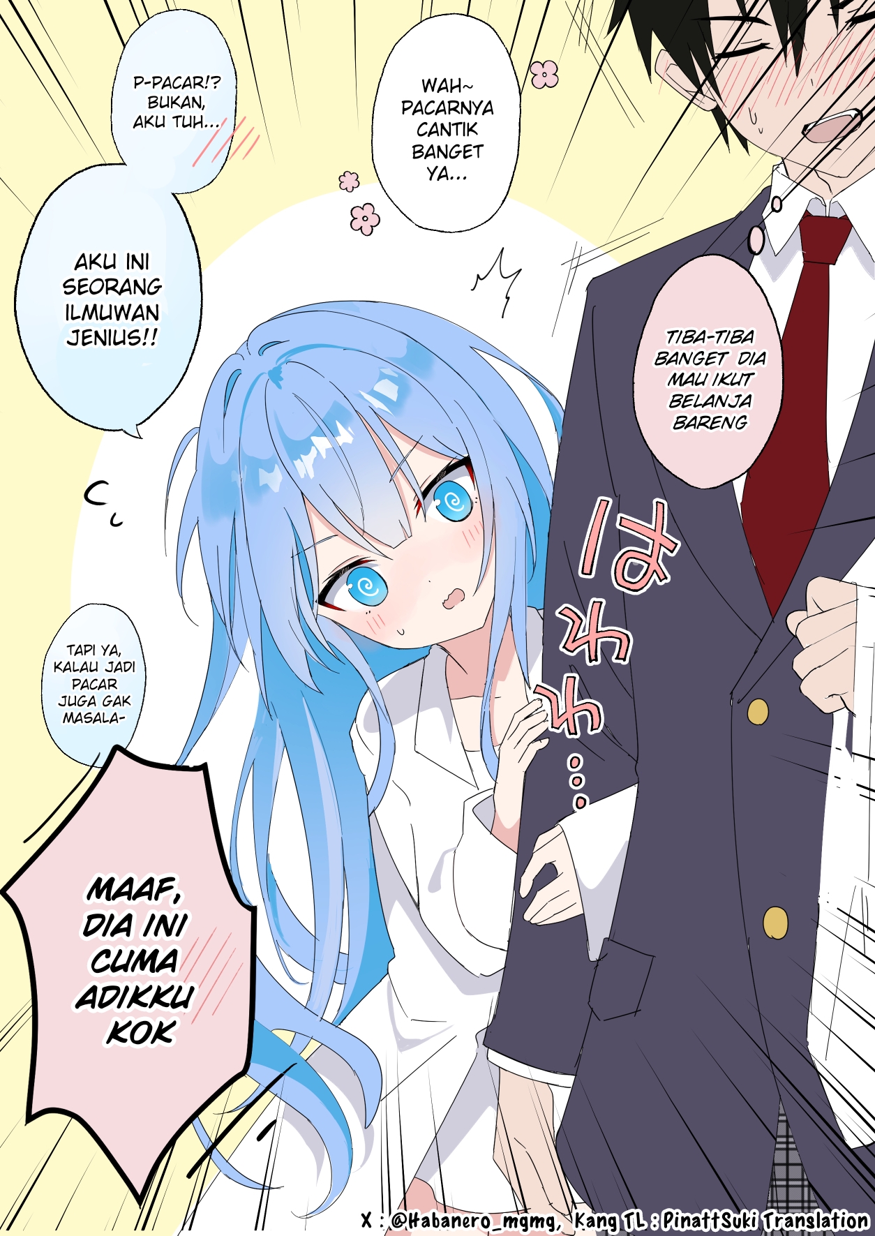 The Professor Becomes a Girl Chapter 13 - halaman 1