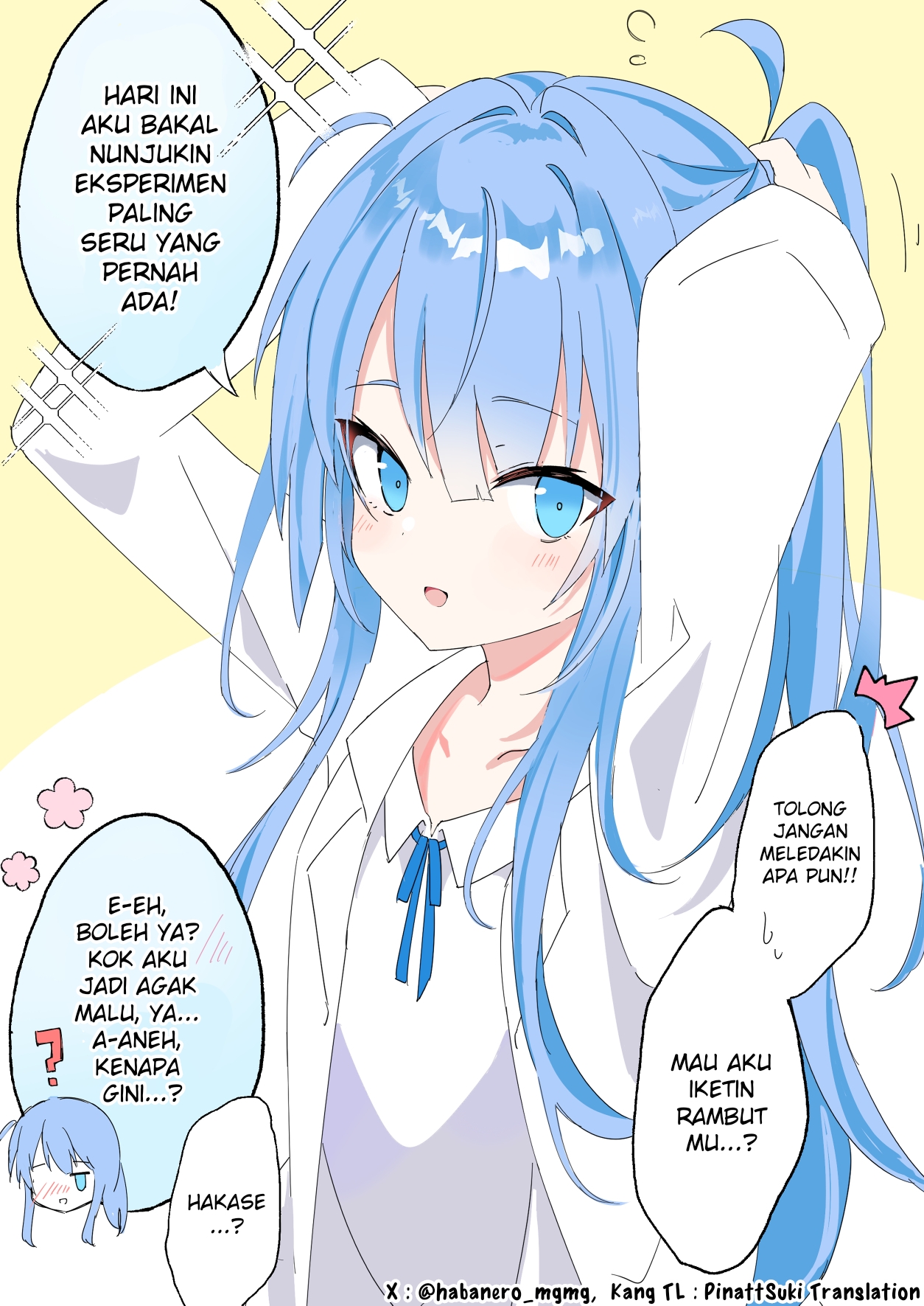 The Professor Becomes a Girl Chapter 8 - halaman 1