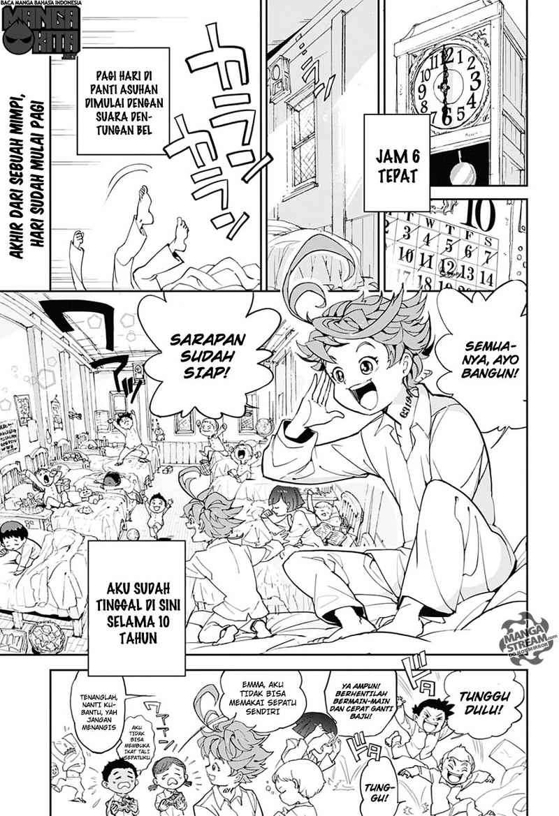 The Promised Neverland Chapter 1 - halaman 4