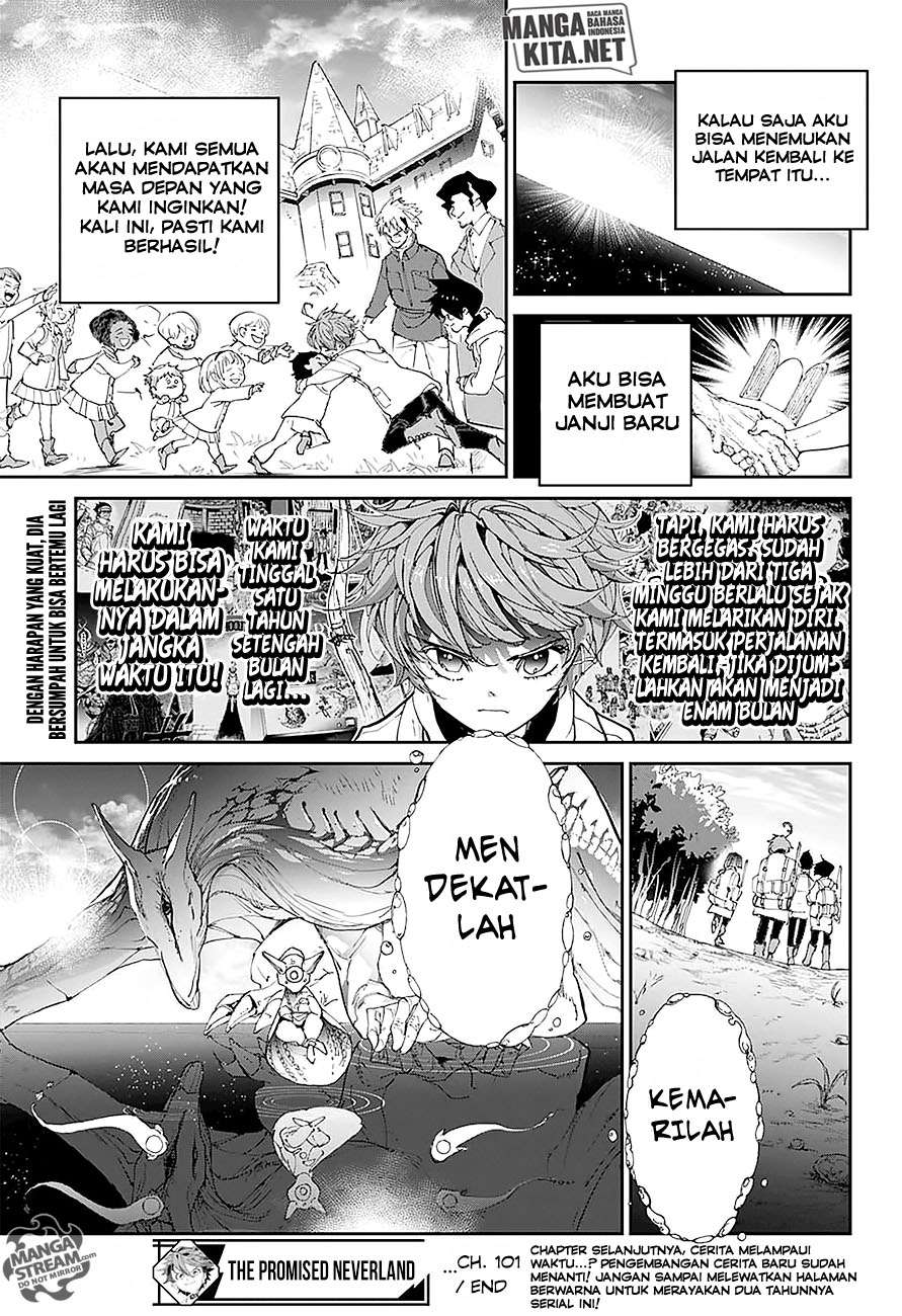 The Promised Neverland Chapter 101 - halaman 19
