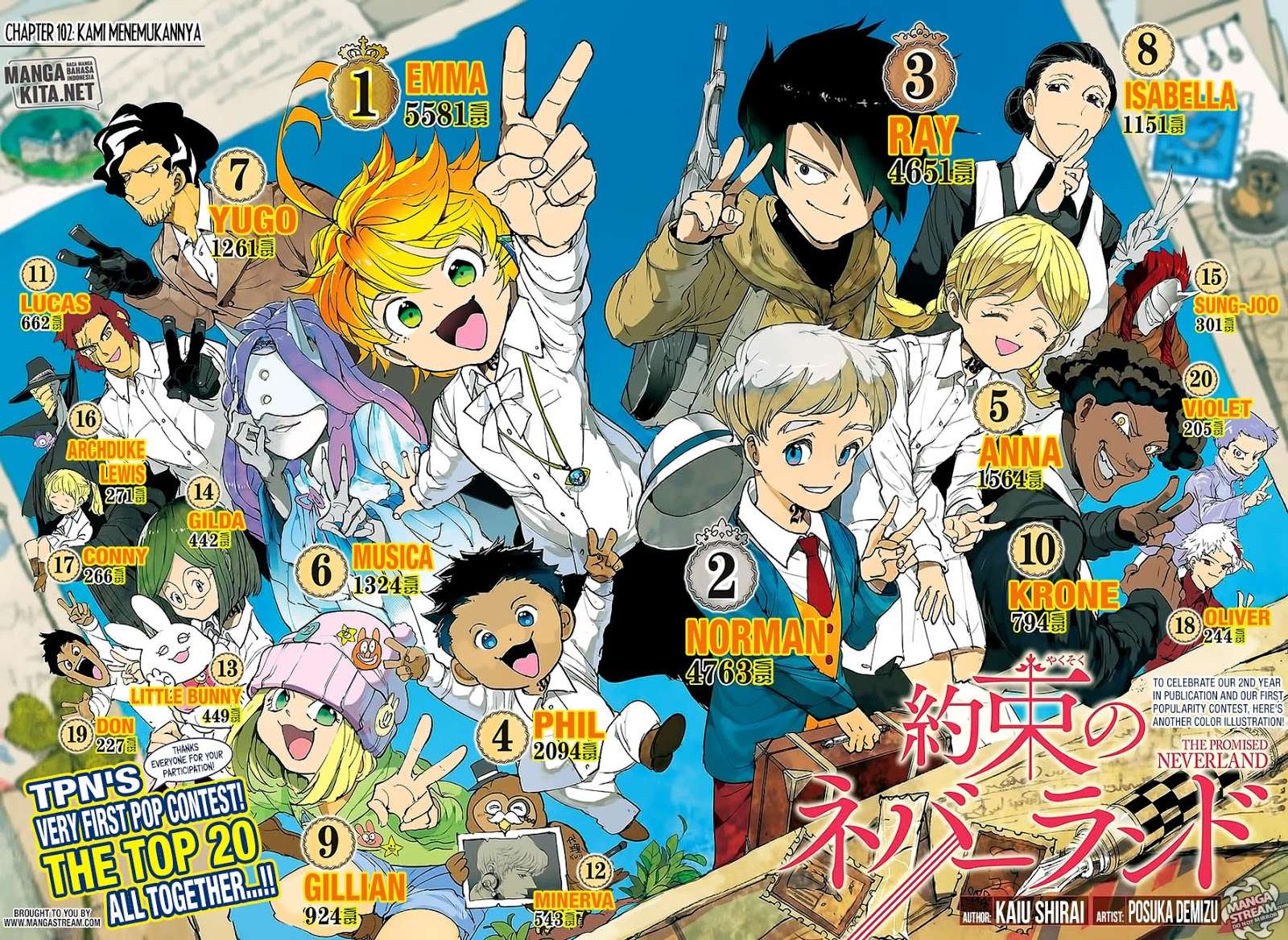 The Promised Neverland Chapter 102 - halaman 4