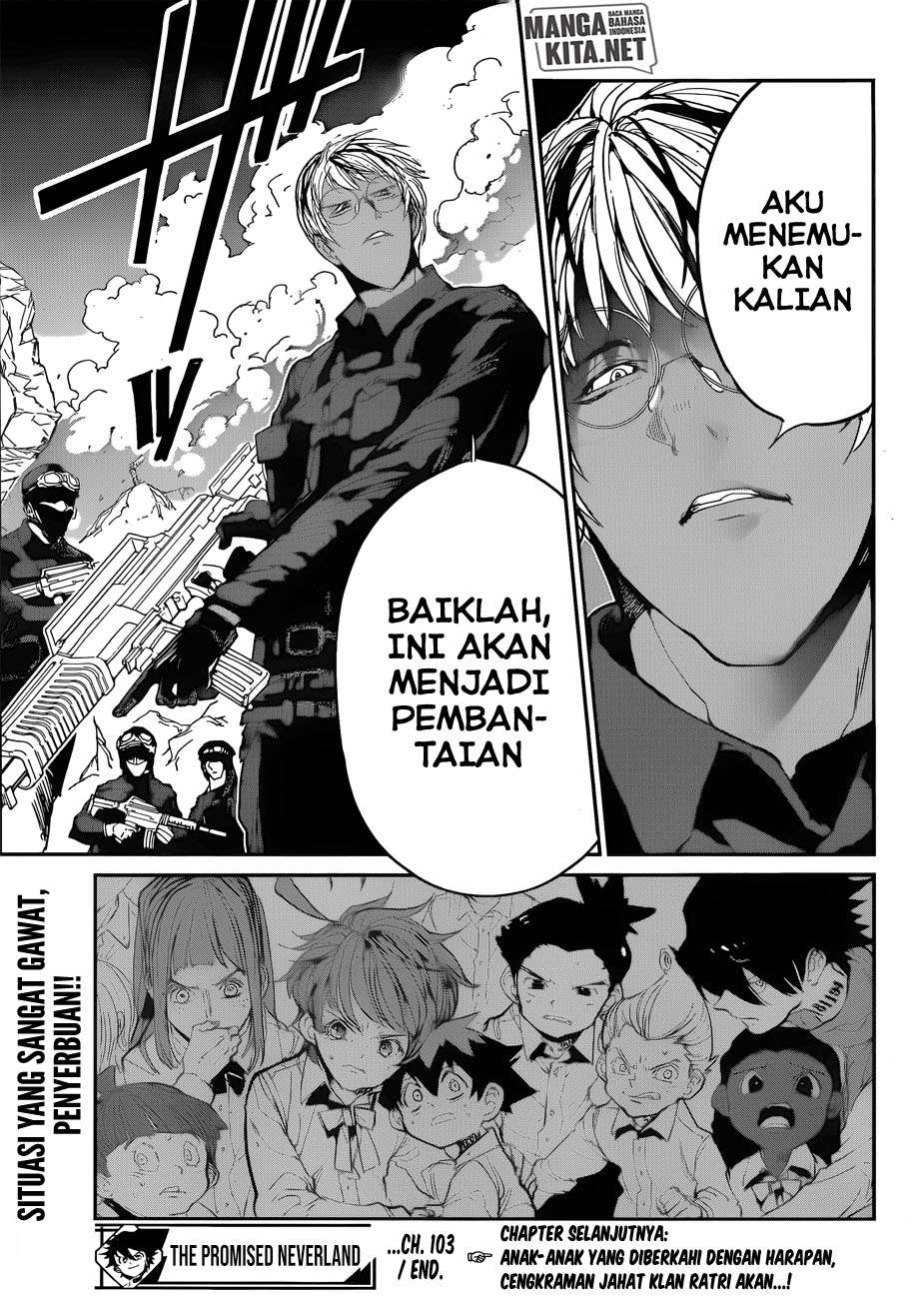 The Promised Neverland Chapter 103 - halaman 20