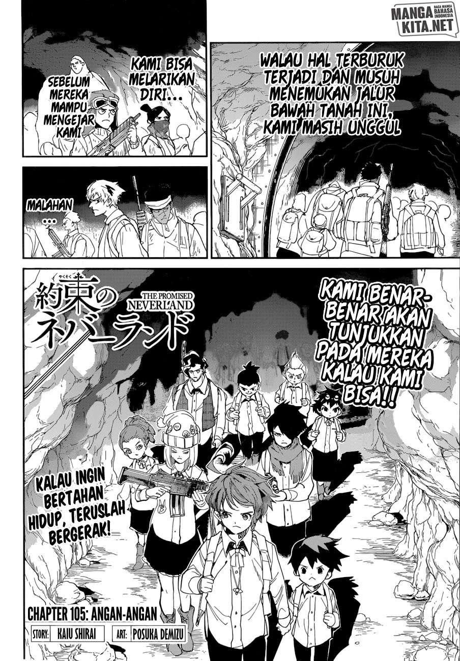 The Promised Neverland Chapter 105 - halaman 3