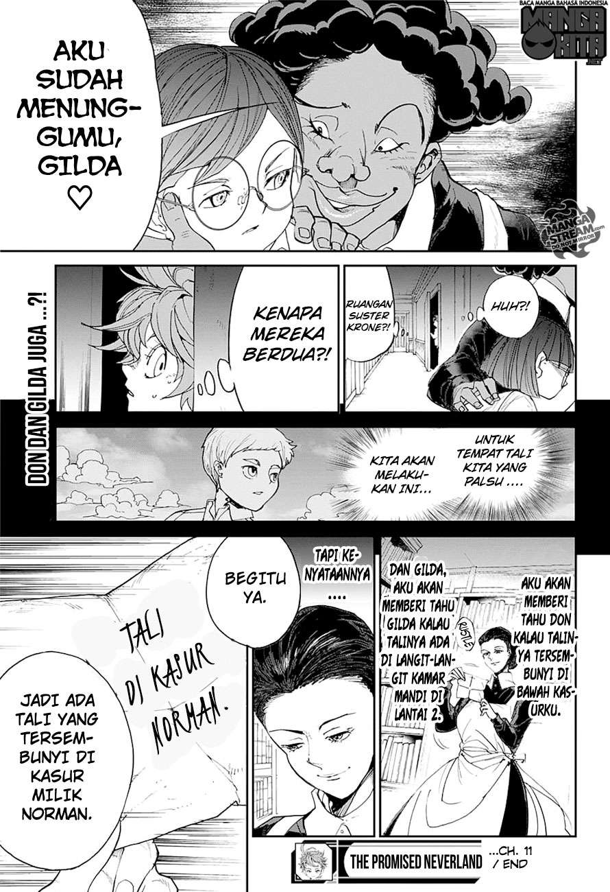 The Promised Neverland Chapter 11 - halaman 20