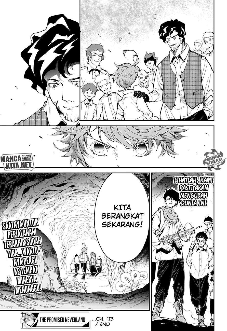 The Promised Neverland Chapter 113 - halaman 20