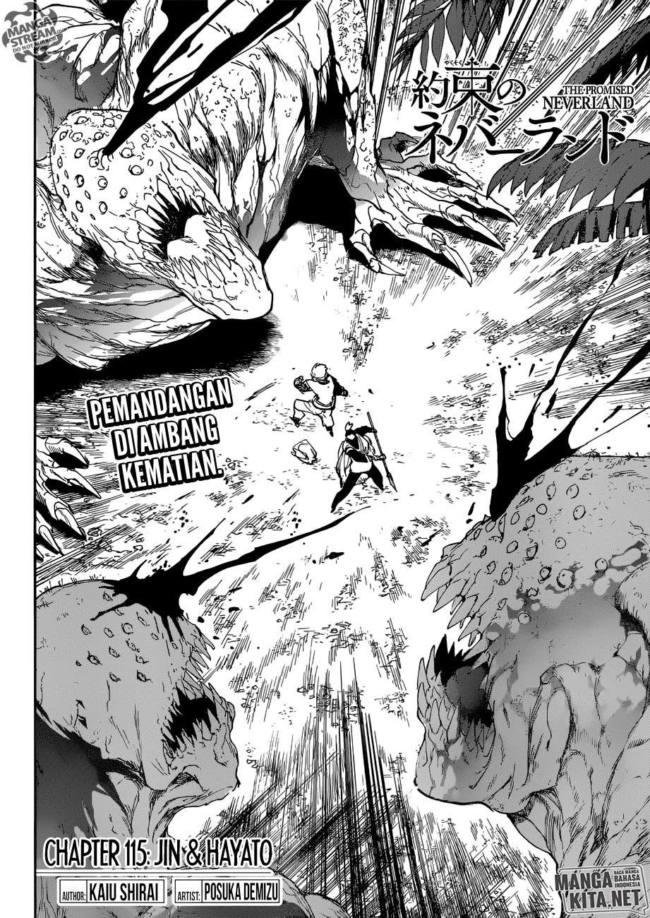The Promised Neverland Chapter 115 - halaman 3