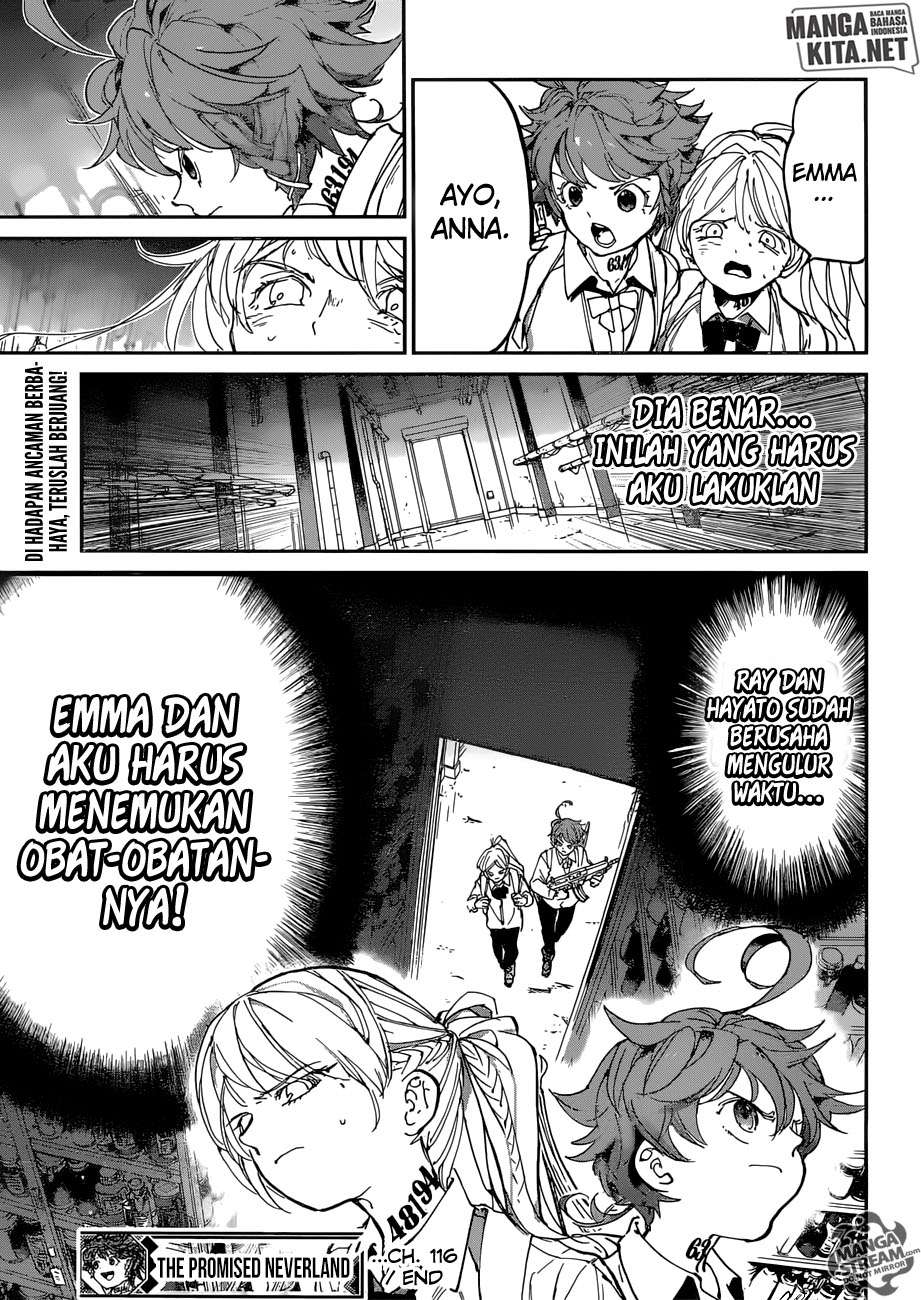 The Promised Neverland Chapter 116 - halaman 20