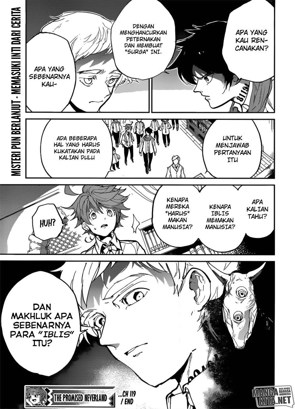 The Promised Neverland Chapter 119 - halaman 20