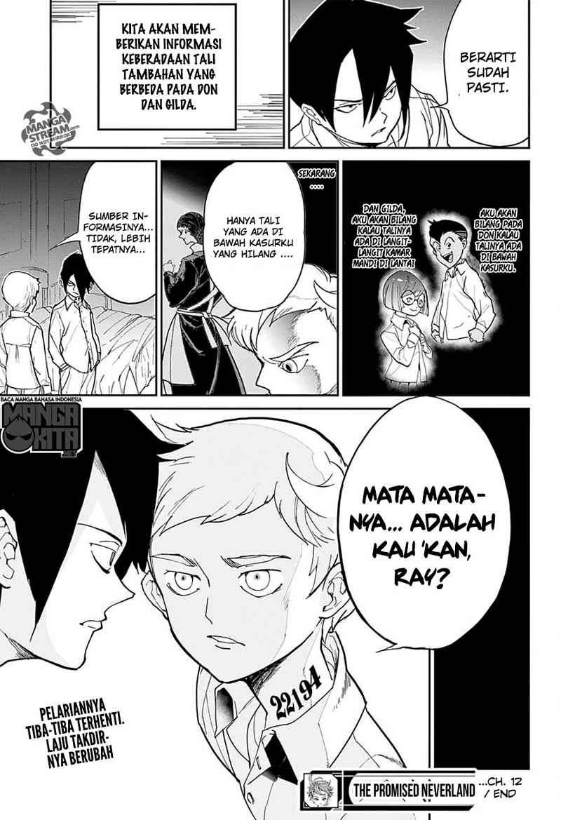 The Promised Neverland Chapter 12 - halaman 20