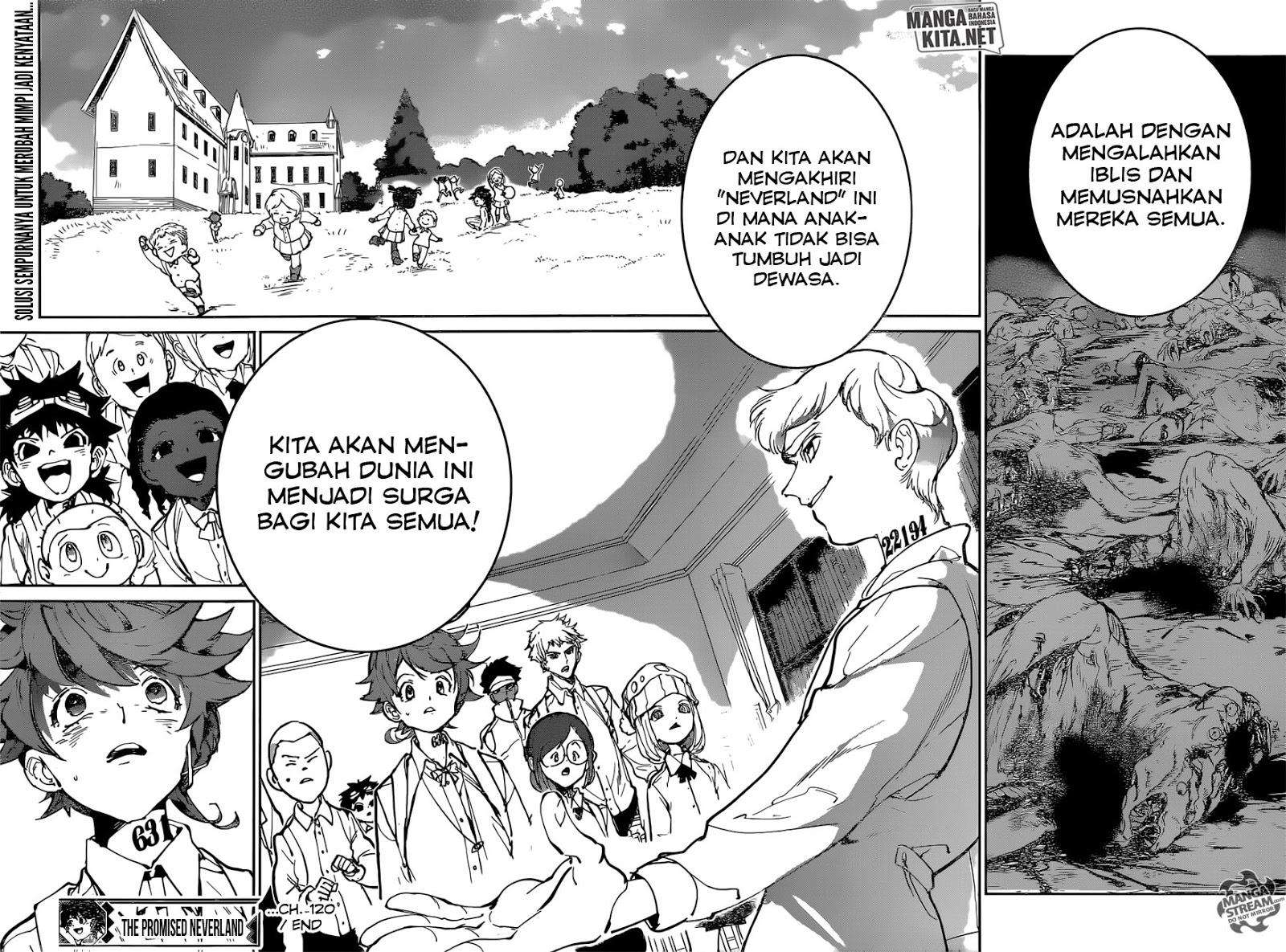 The Promised Neverland Chapter 120 - halaman 18