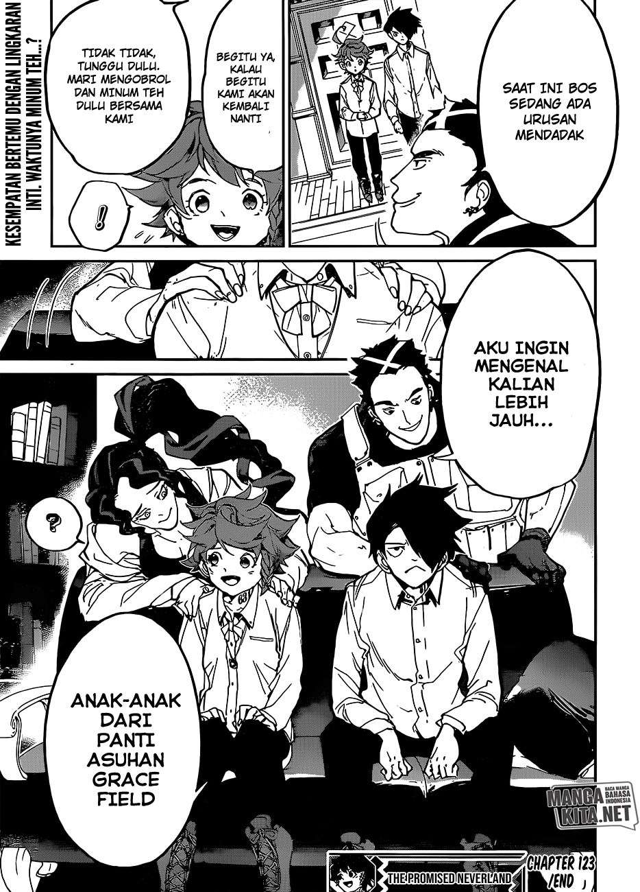 The Promised Neverland Chapter 123 - halaman 22