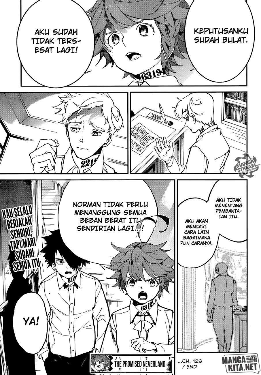 The Promised Neverland Chapter 128 - halaman 20