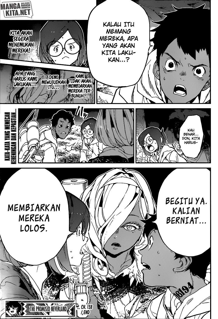 The Promised Neverland Chapter 138 - halaman 21