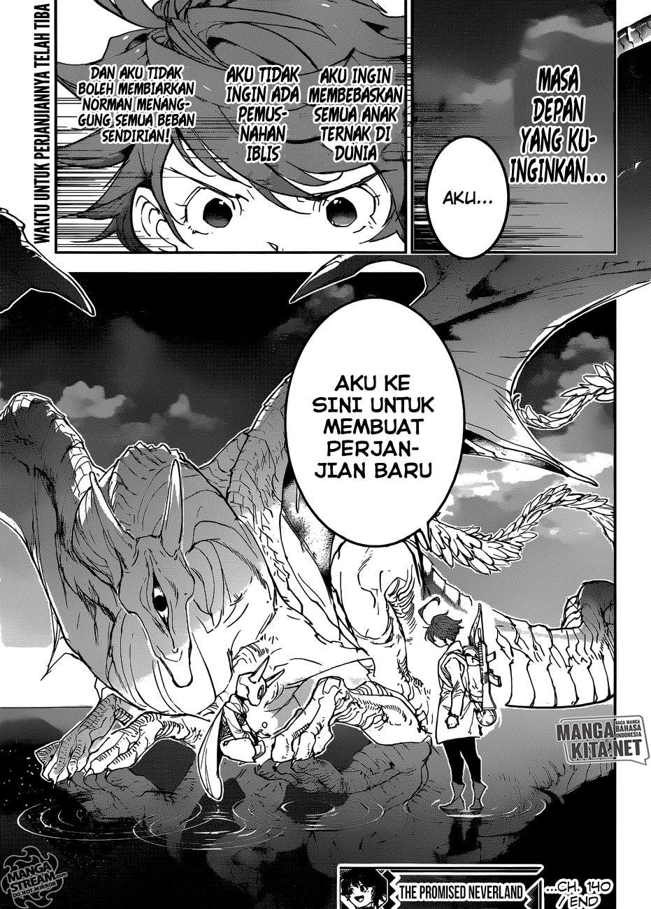 The Promised Neverland Chapter 140 - halaman 19