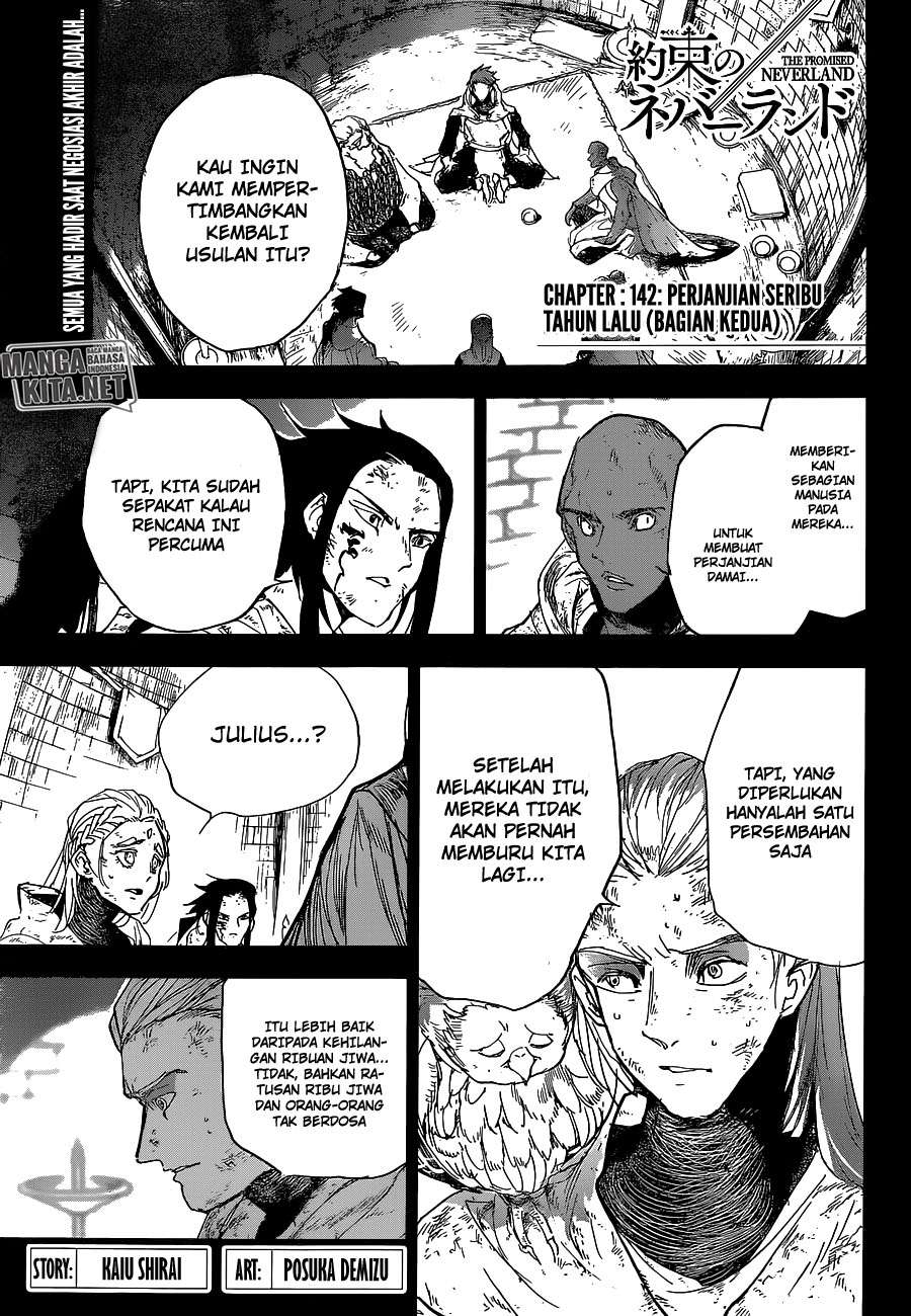 The Promised Neverland Chapter 142 - halaman 4