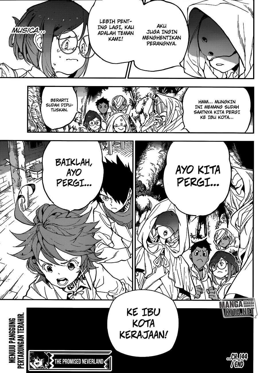 The Promised Neverland Chapter 144 - halaman 20