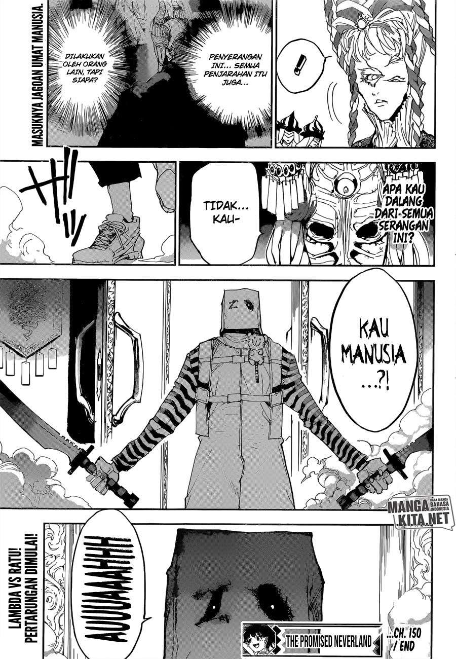The Promised Neverland Chapter 150 - halaman 19
