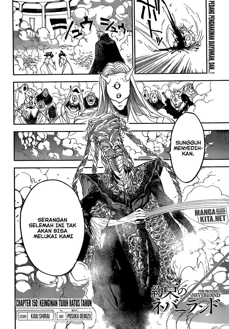 The Promised Neverland Chapter 150 - halaman 3