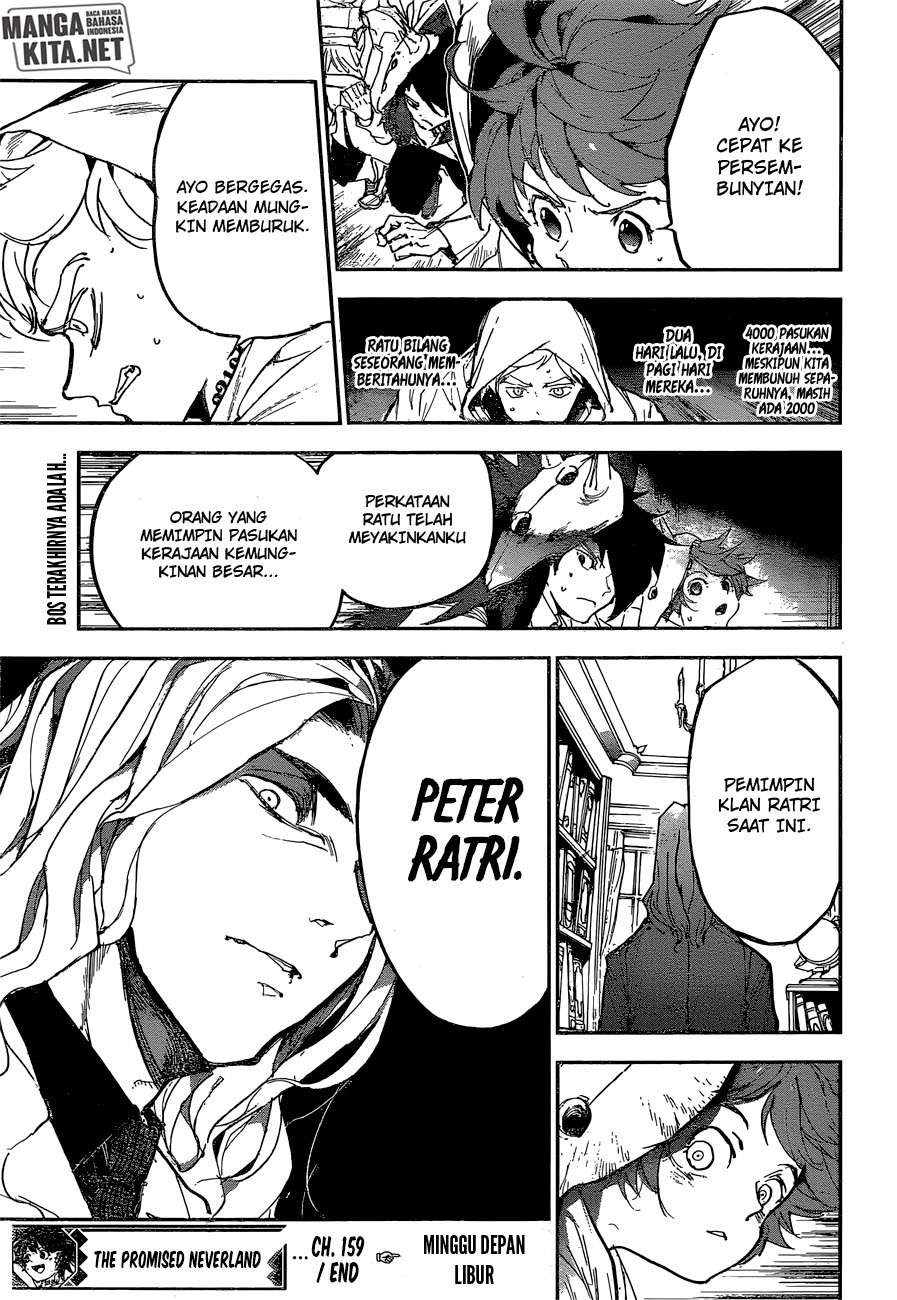 The Promised Neverland Chapter 159 - halaman 21