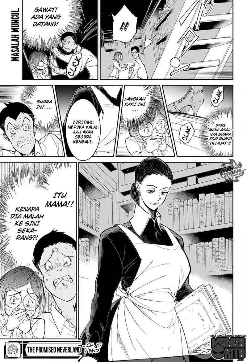 The Promised Neverland Chapter 17 - halaman 20