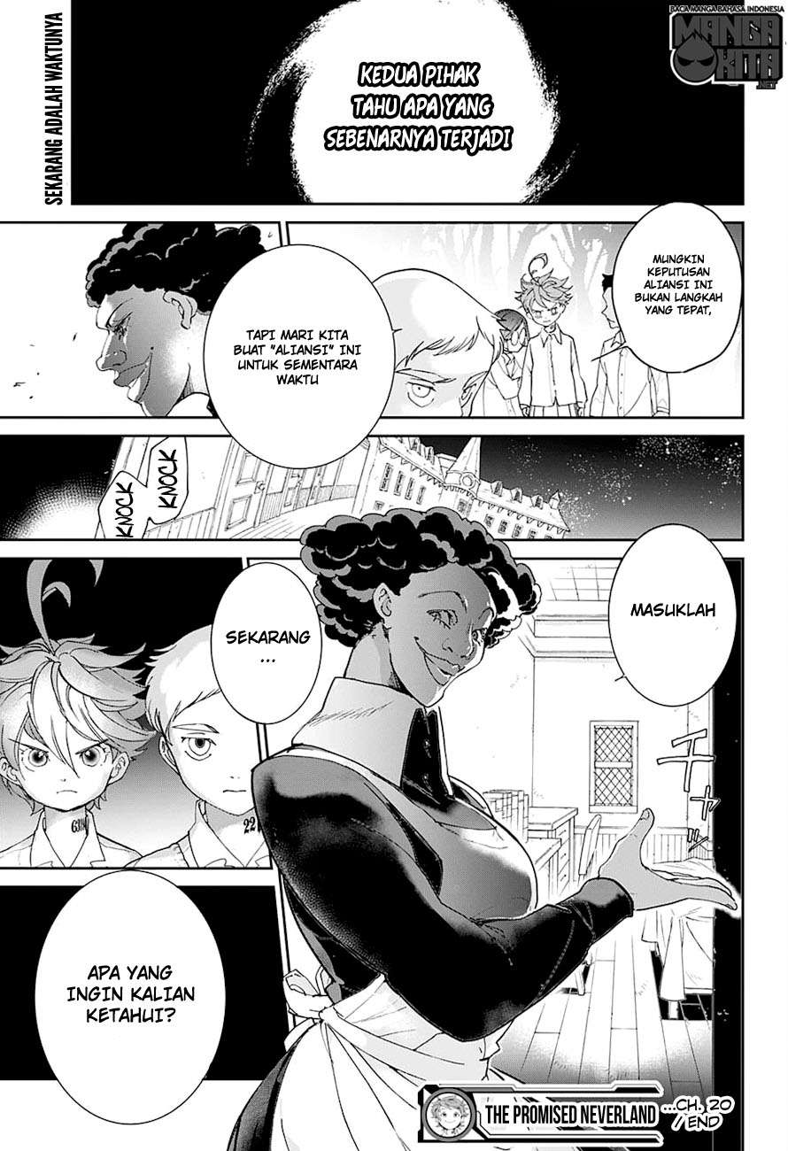 The Promised Neverland Chapter 20 - halaman 20