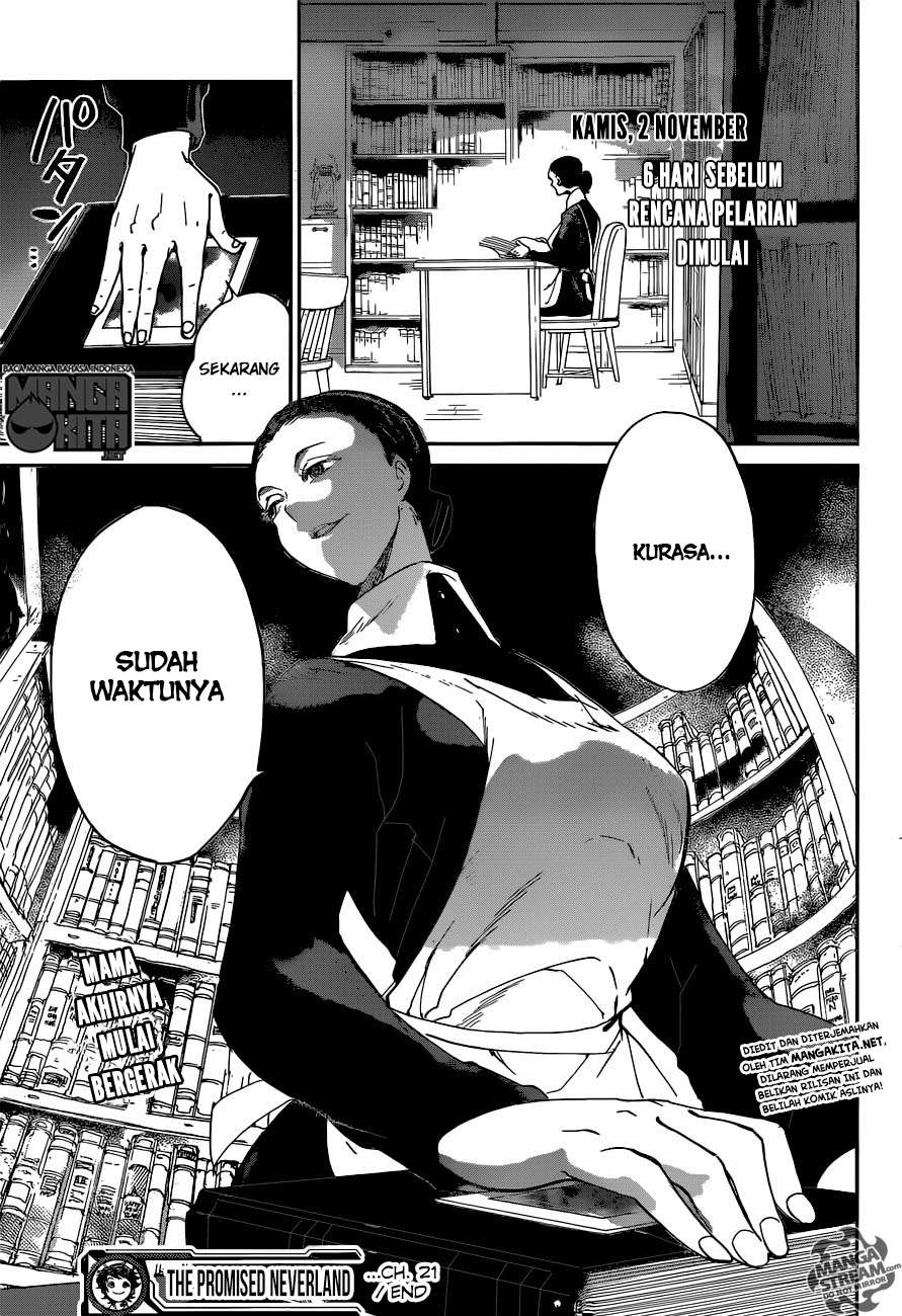 The Promised Neverland Chapter 21 - halaman 24