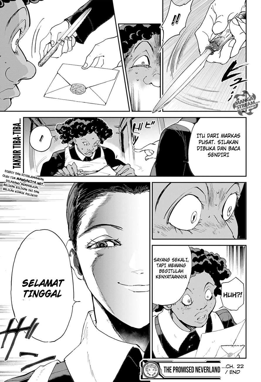 The Promised Neverland Chapter 22 - halaman 20