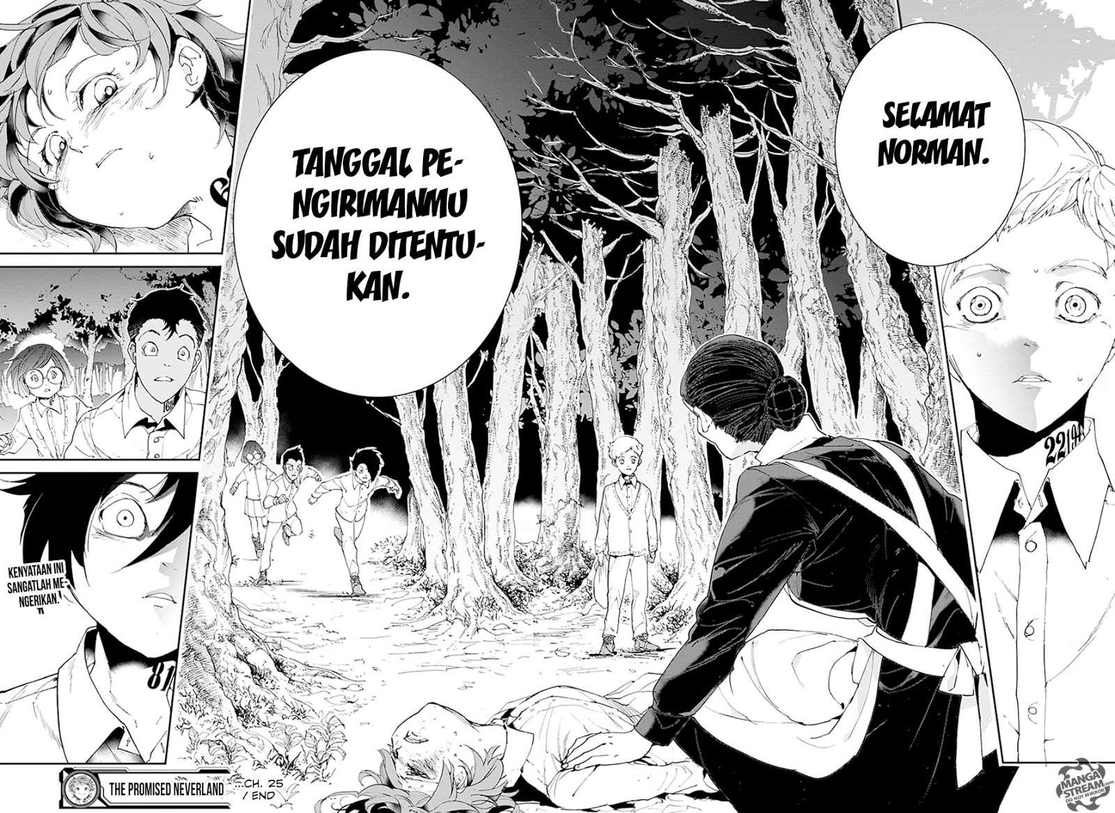The Promised Neverland Chapter 25 - halaman 21