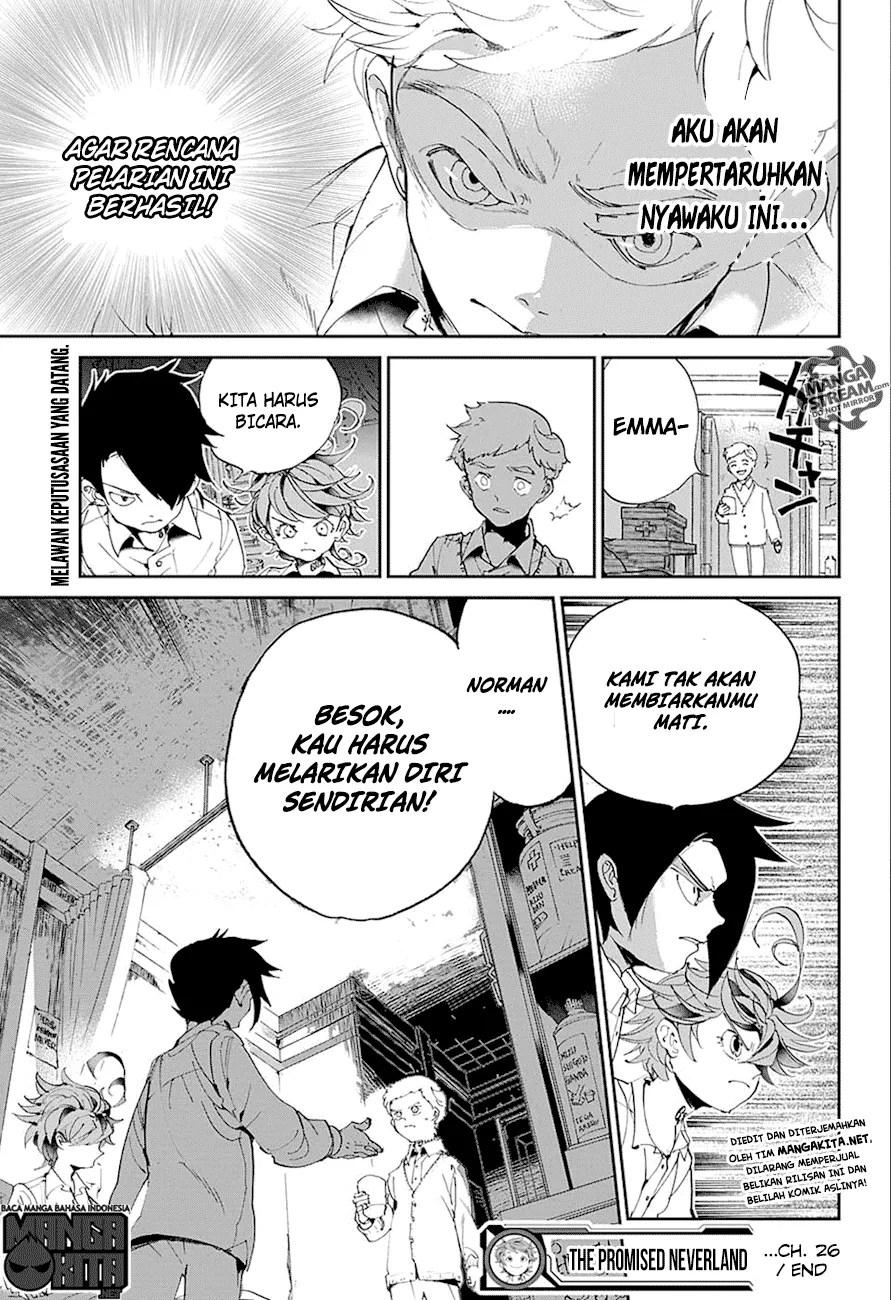 The Promised Neverland Chapter 26 - halaman 20