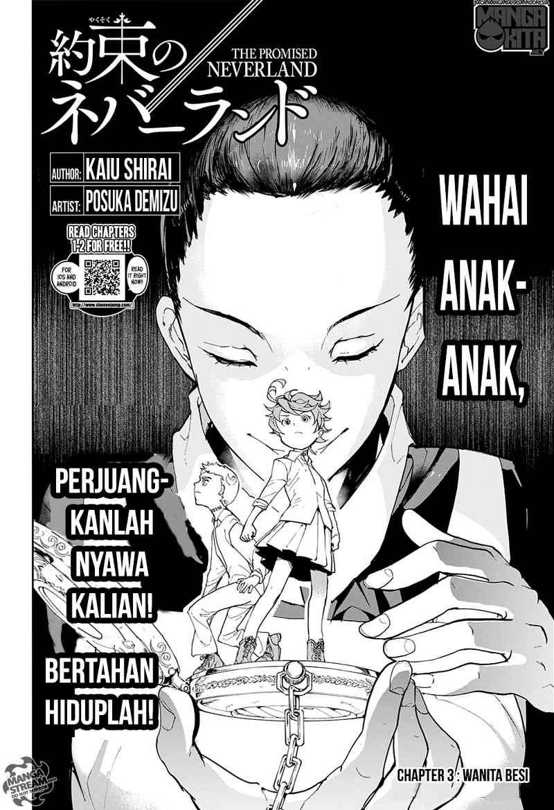 The Promised Neverland Chapter 3 - halaman 3