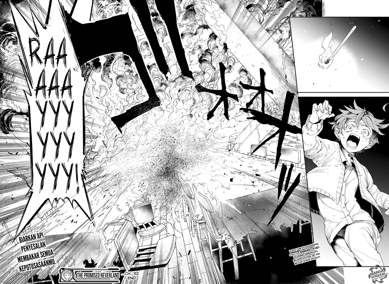 The Promised Neverland Chapter 32 - halaman 22
