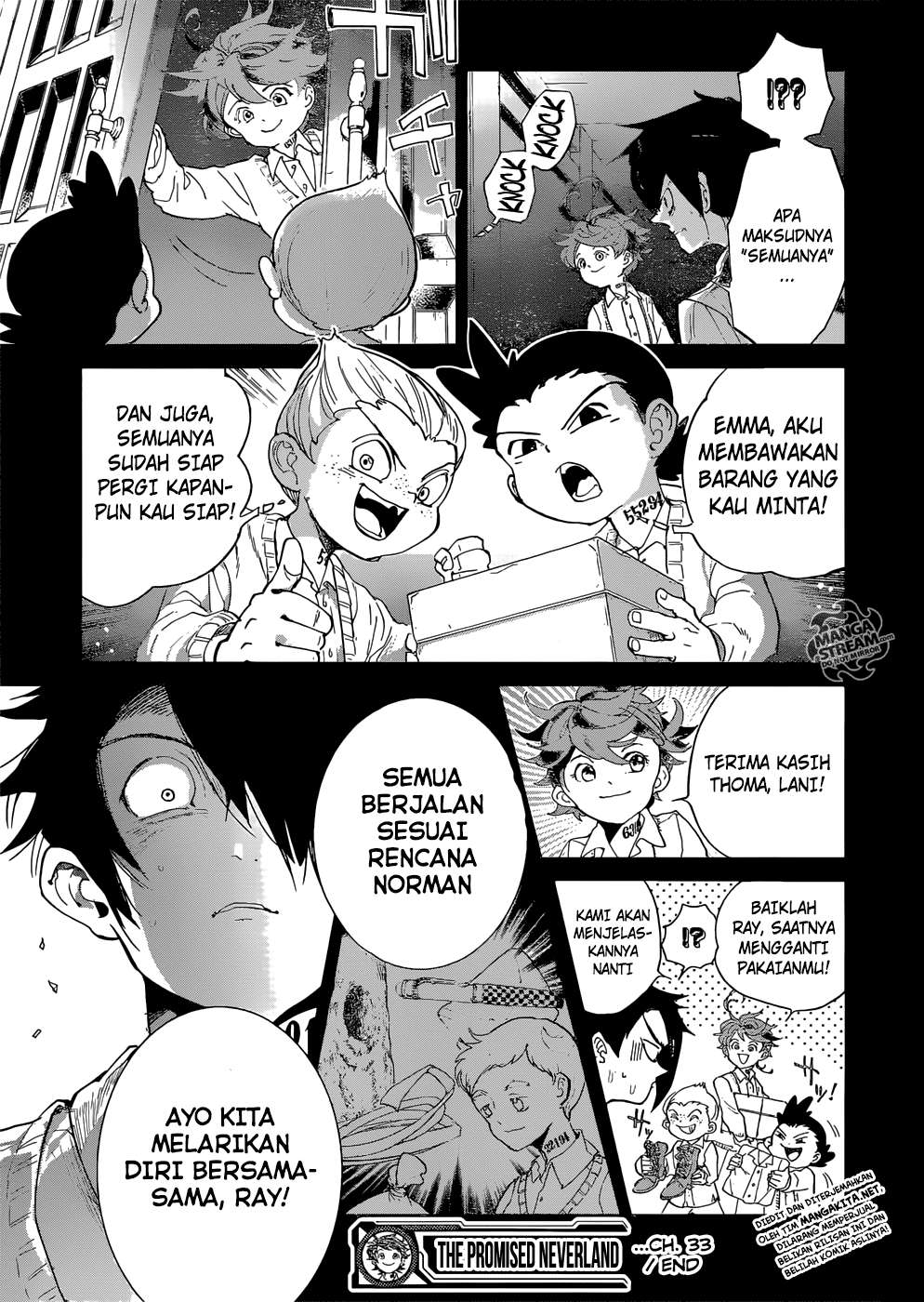 The Promised Neverland Chapter 33 - halaman 19
