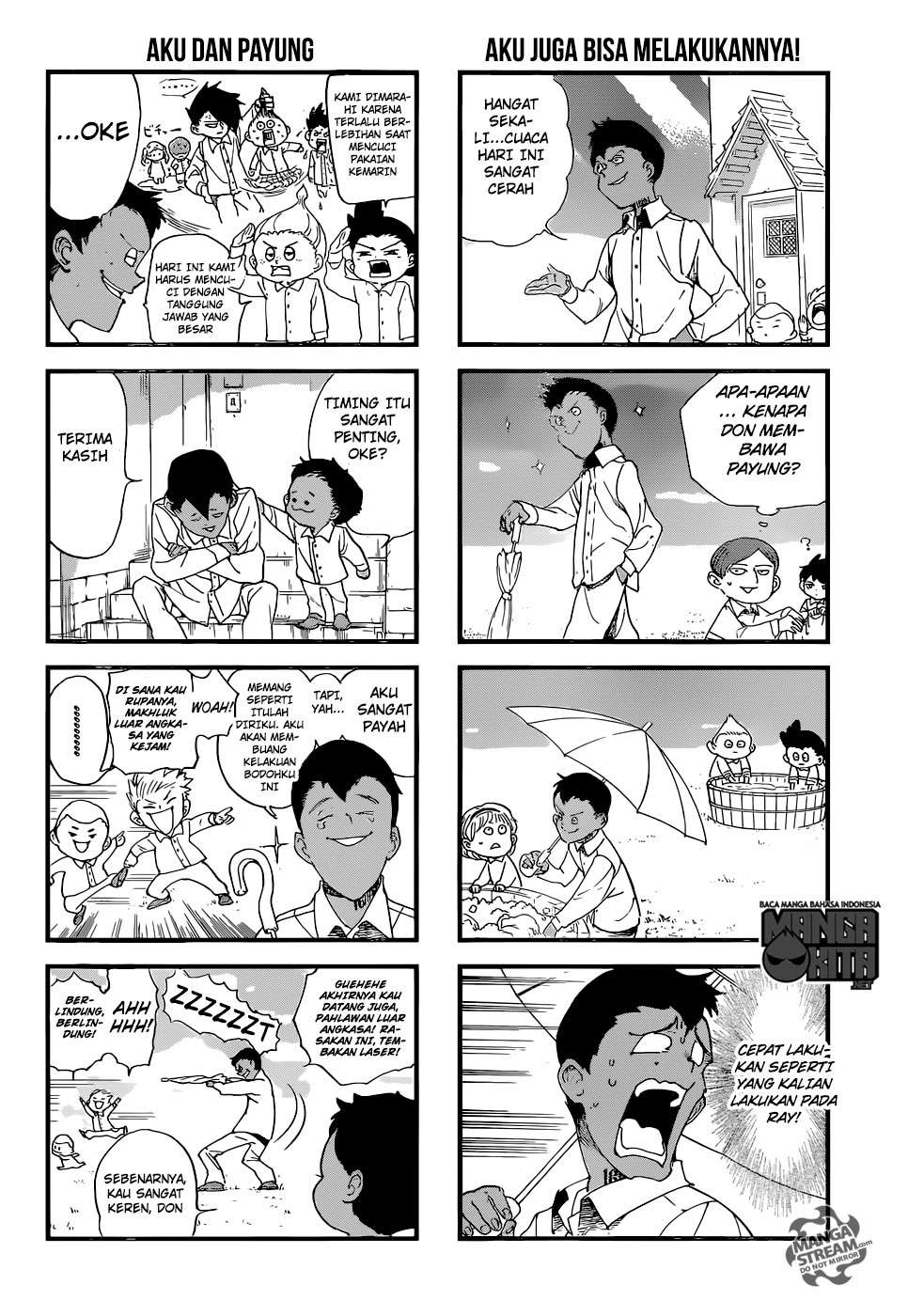 The Promised Neverland Chapter 35 - halaman 22