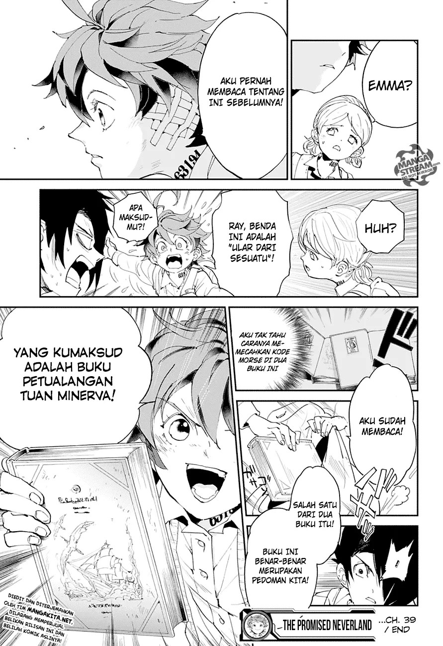 The Promised Neverland Chapter 39 - halaman 19