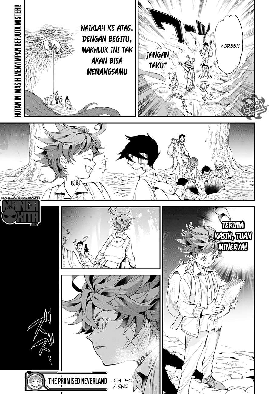 The Promised Neverland Chapter 40 - halaman 19
