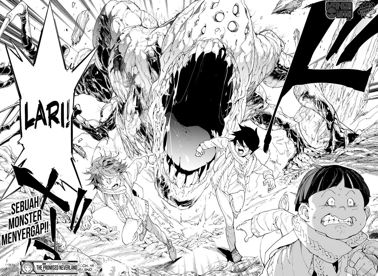The Promised Neverland Chapter 41 - halaman 19