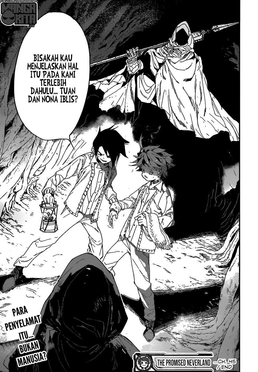 The Promised Neverland Chapter 45 - halaman 24