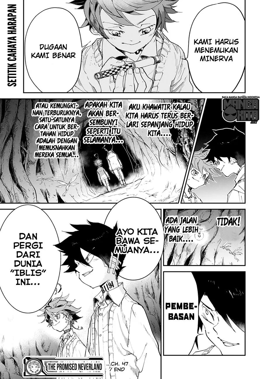 The Promised Neverland Chapter 47 - halaman 21