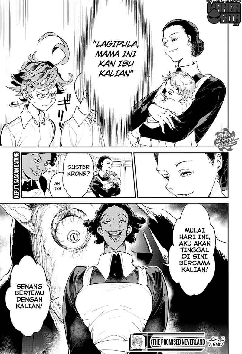The Promised Neverland Chapter 5 - halaman 20