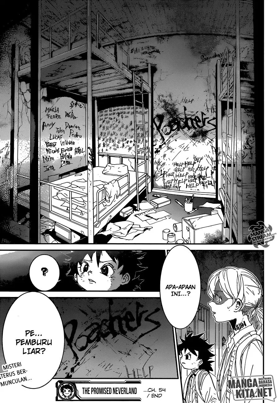 The Promised Neverland Chapter 54 - halaman 20